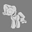 Meus personagens principais do Little Ponie