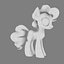 Meus personagens principais do Little Ponie