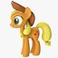 Meus personagens principais do Little Ponie