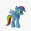 Meus personagens principais do Little Ponie