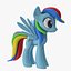 Meus personagens principais do Little Ponie