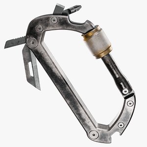 Carabiner 06 c 3D model