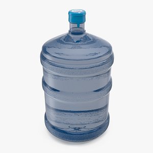 3D 5 gallon water bottle