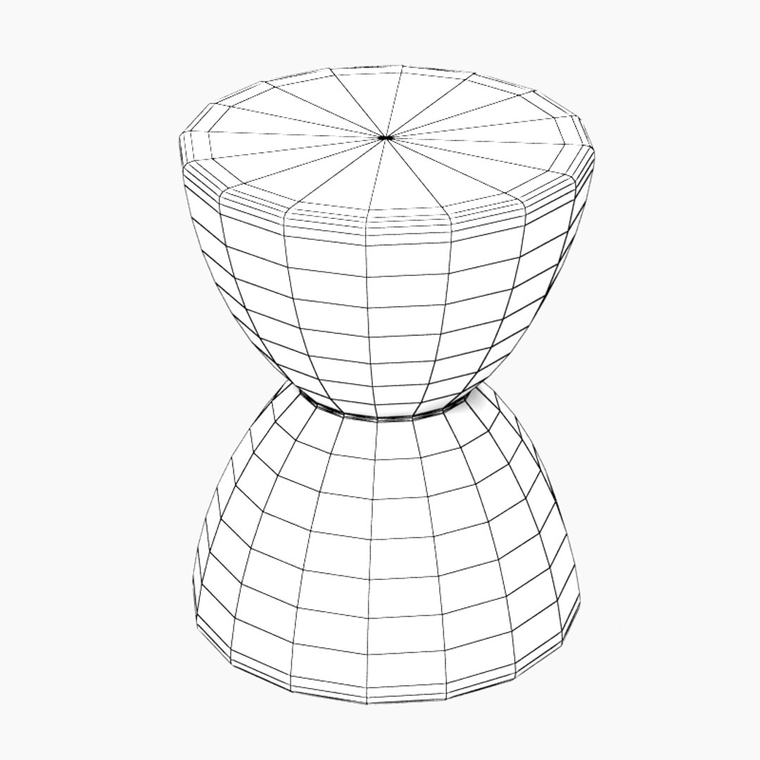 3d model spring stool zuo