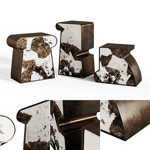 Kelly Wearstler Side Tables 3 Models