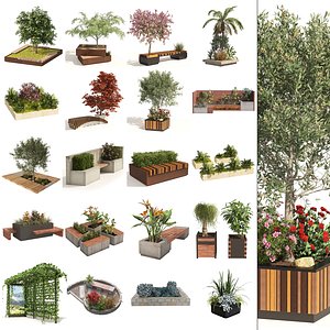 Urban Greenery and Seating