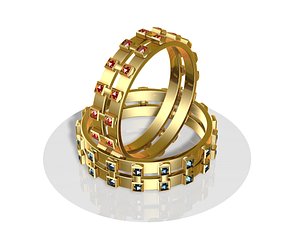3D model rings