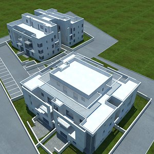 3d model buildings 1