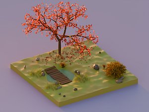 Autumn low poly