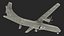 Civilian Transport Aircraft ATR 72-600 Rigged for Maya