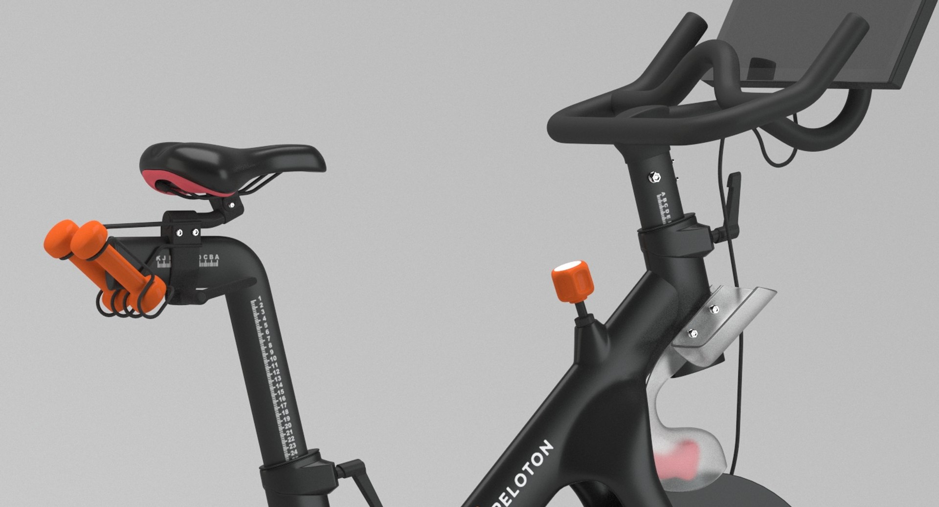 Peloton bike 3d model online