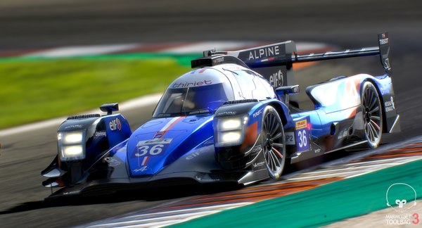 Signatech alpine elf wec 3D - TurboSquid 1549006