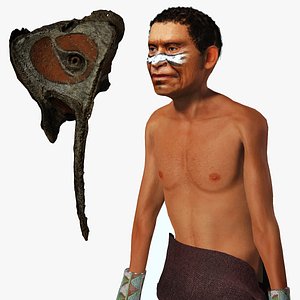 man papua model