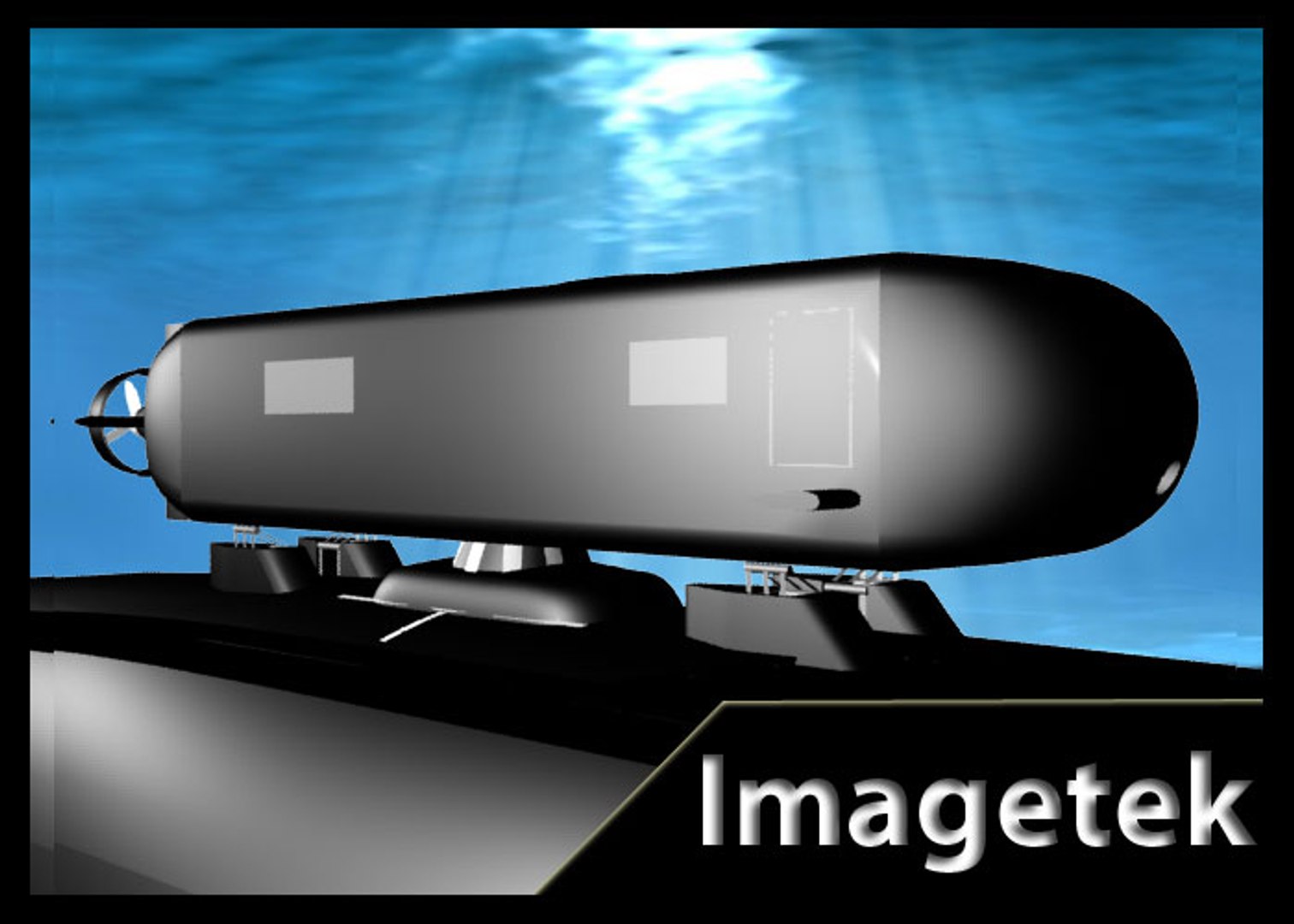 Navy Asds Submersible Vehicle 3d Model