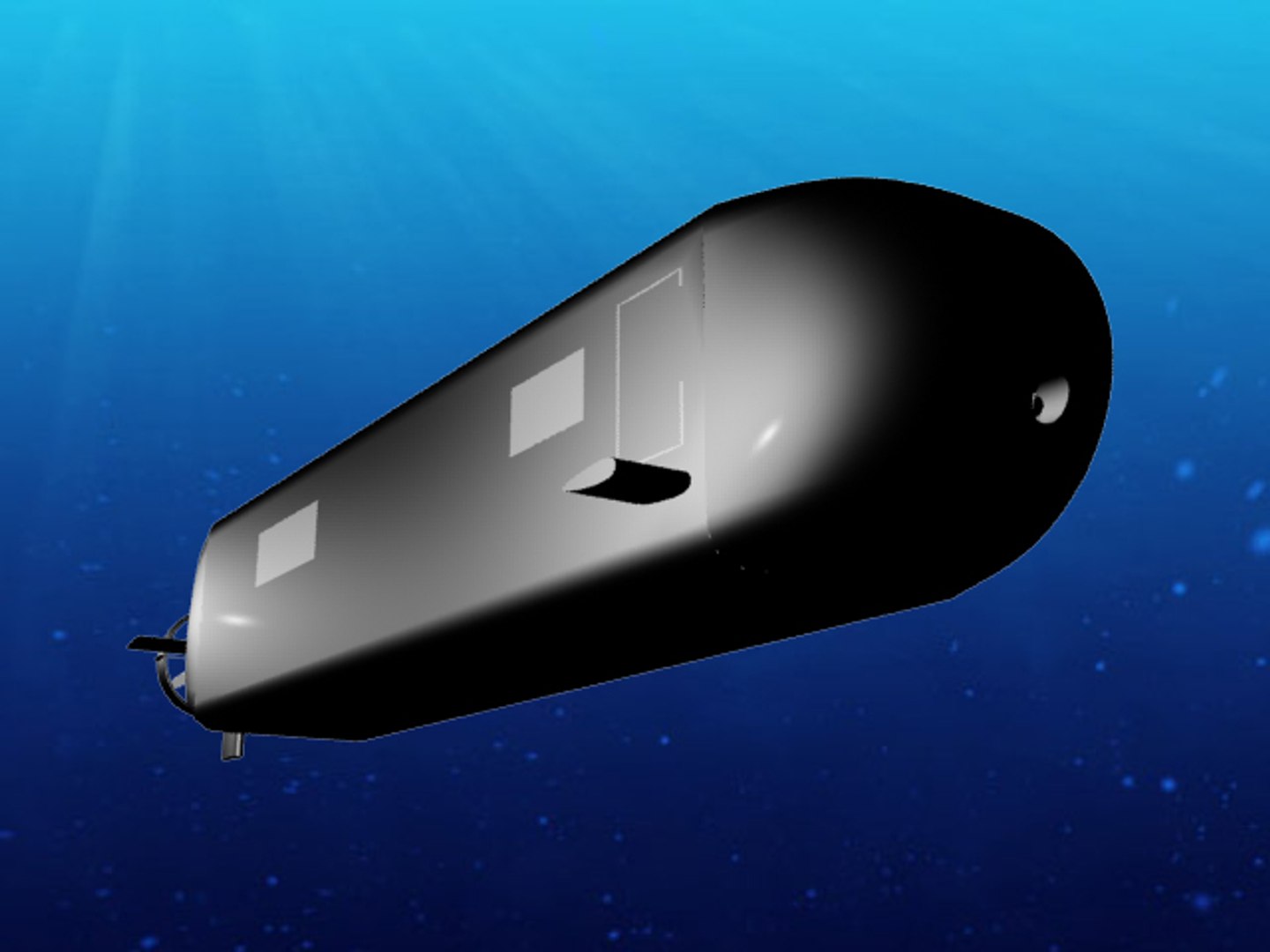 Navy Asds Submersible Vehicle 3d Model