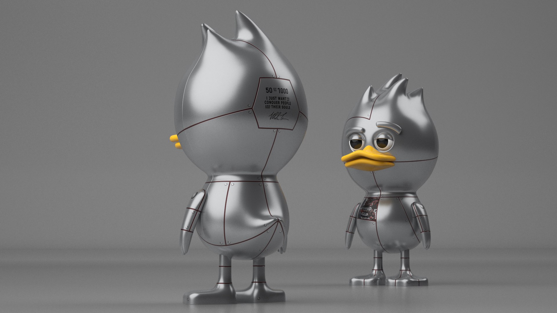 3D TUD Toy Chrome model https://p.turbosquid.com/ts-thumb/O3/G5BFqp/Rt/tudtoychrome3dsmodel004/jpg/1725997842/1920x1080/fit_q87/6468718a2ab70cf0c7d5b01951351a9e17440911/tudtoychrome3dsmodel004.jpg