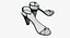 3D model heel shoes