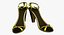 3D model heel shoes