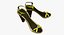 3D model heel shoes
