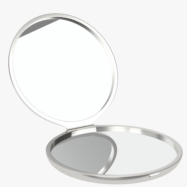 3D makeup pocket mirror model - TurboSquid 1367968