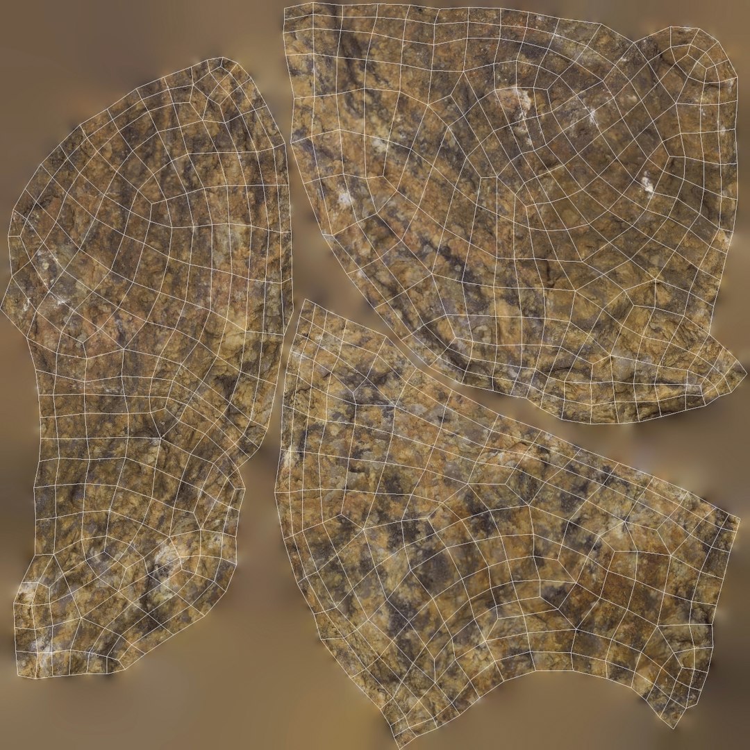 3d Model Small Stone 3