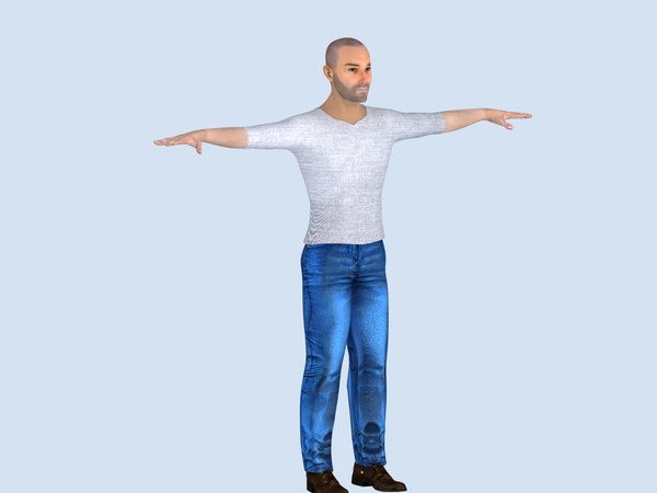 Man model - TurboSquid 1397630