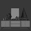 decor set 3D model