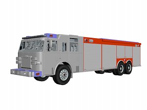 HAZMAT/USAR Pierce Heavy Rescue Truck