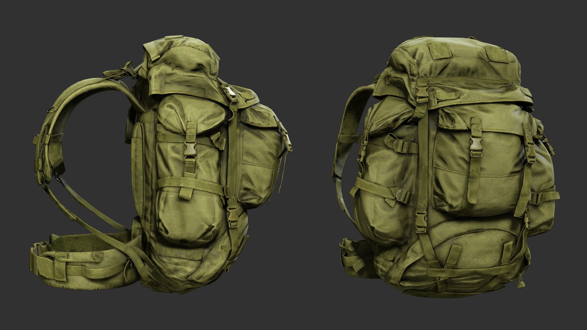 3D Military Rucksack Backpack- Game Ready 3D Model https://p.turbosquid.com/ts-thumb/O3/P8KTFj/rV/3/png/1749739976/1920x1080/fit_q87/3d69ca0dfa06ac7d8716ba14bca8fc3038dda36f/3.jpg