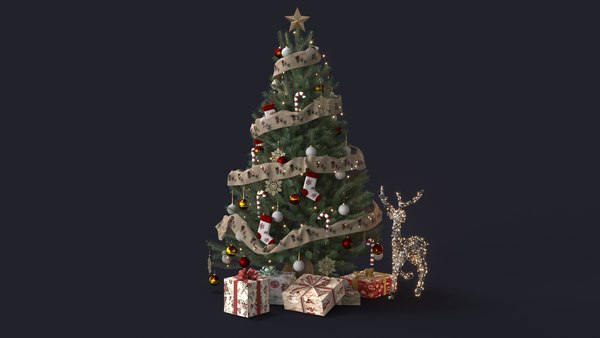 クリスマスツリー3Dモデル - TurboSquid 1805968