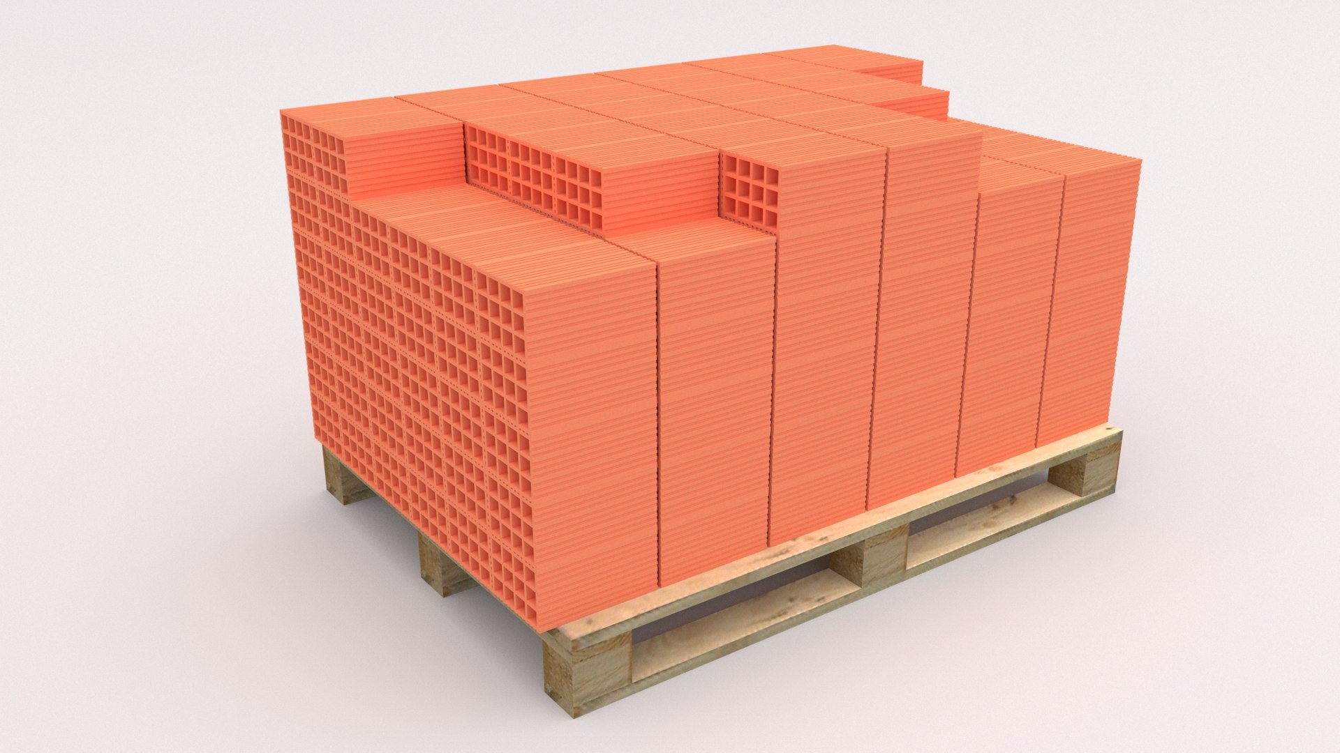Pallet briks model - TurboSquid 1568904
