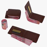 Dominican 1000 Pesos Wallet Money Purse