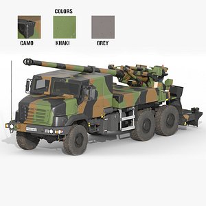 Caesar 155mm Self Propelled Howitzer