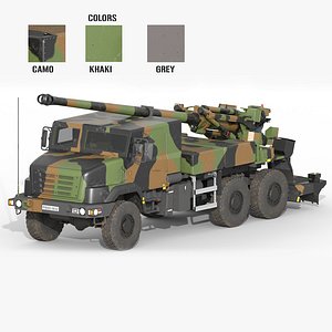 Caesar 155mm Self Propelled Howitzer