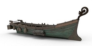 3D 3D Boat High Detail Realistic Animation Ready