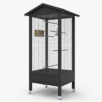 Freestanding Bird Cage