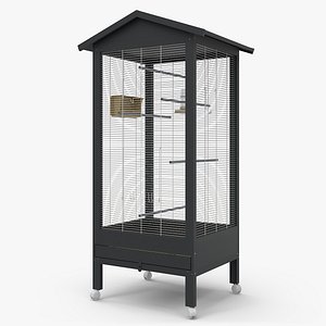 Freestanding Bird Cage