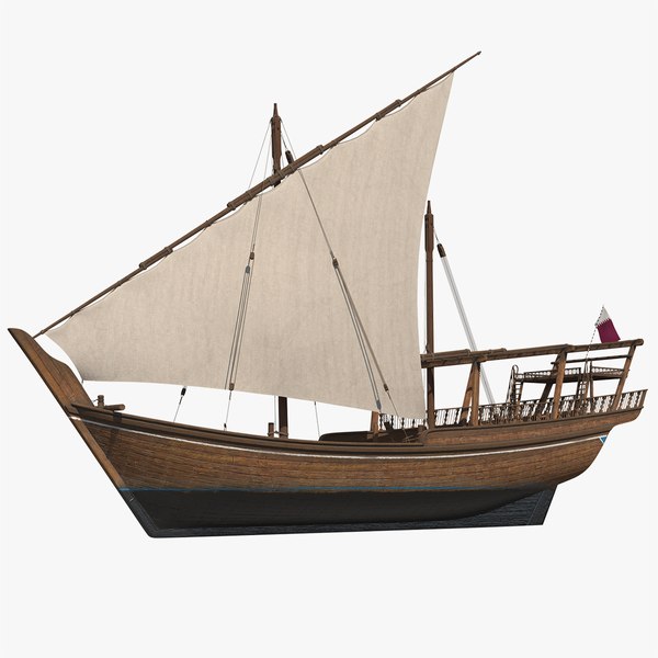 qatar traditional boat model