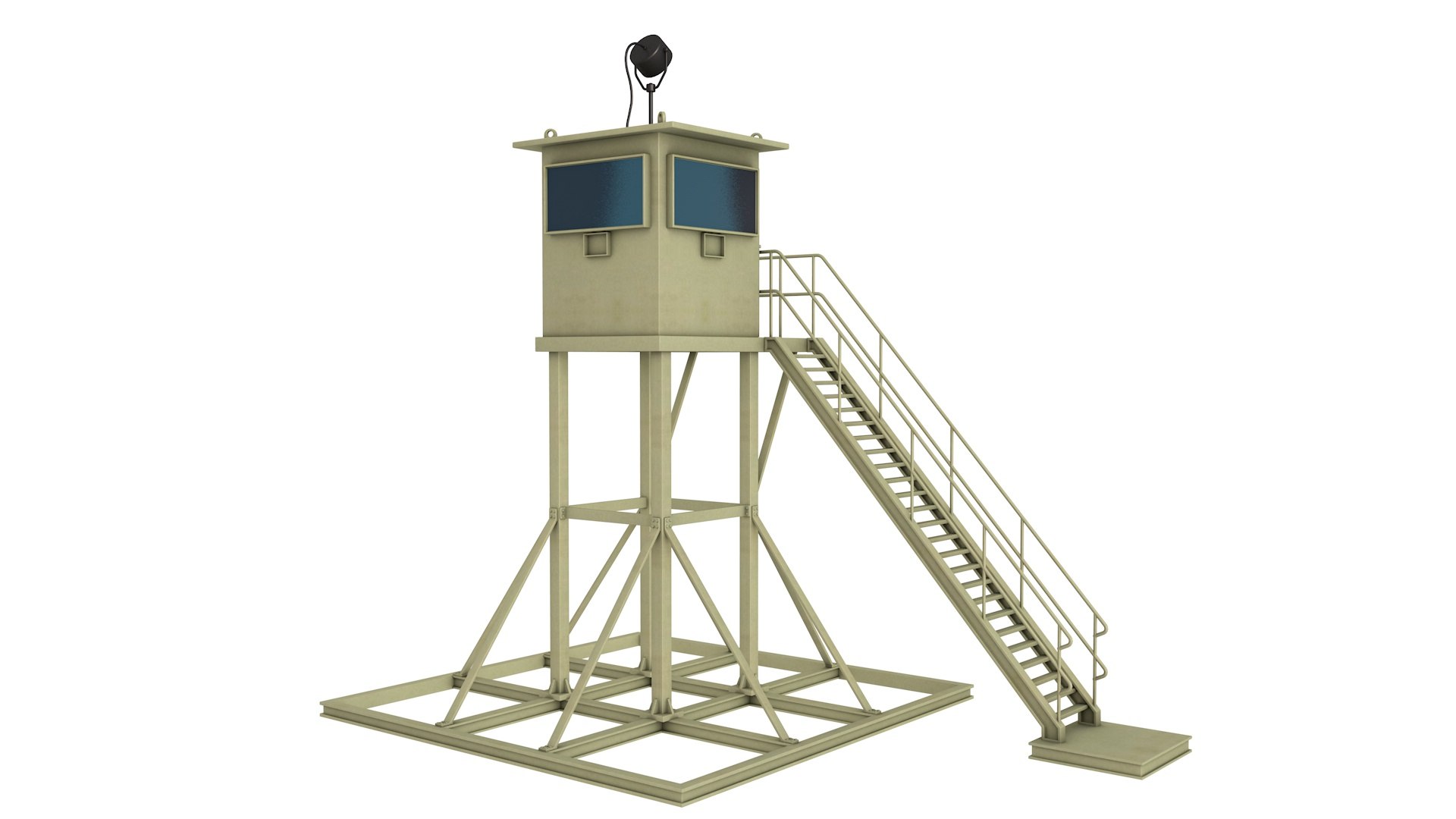 Guard Tower 3D Model - TurboSquid 2220048