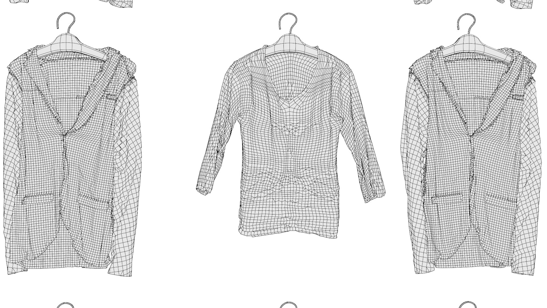 3D Model Christmas Sweaters With Pbr Textures - TurboSquid 2163036