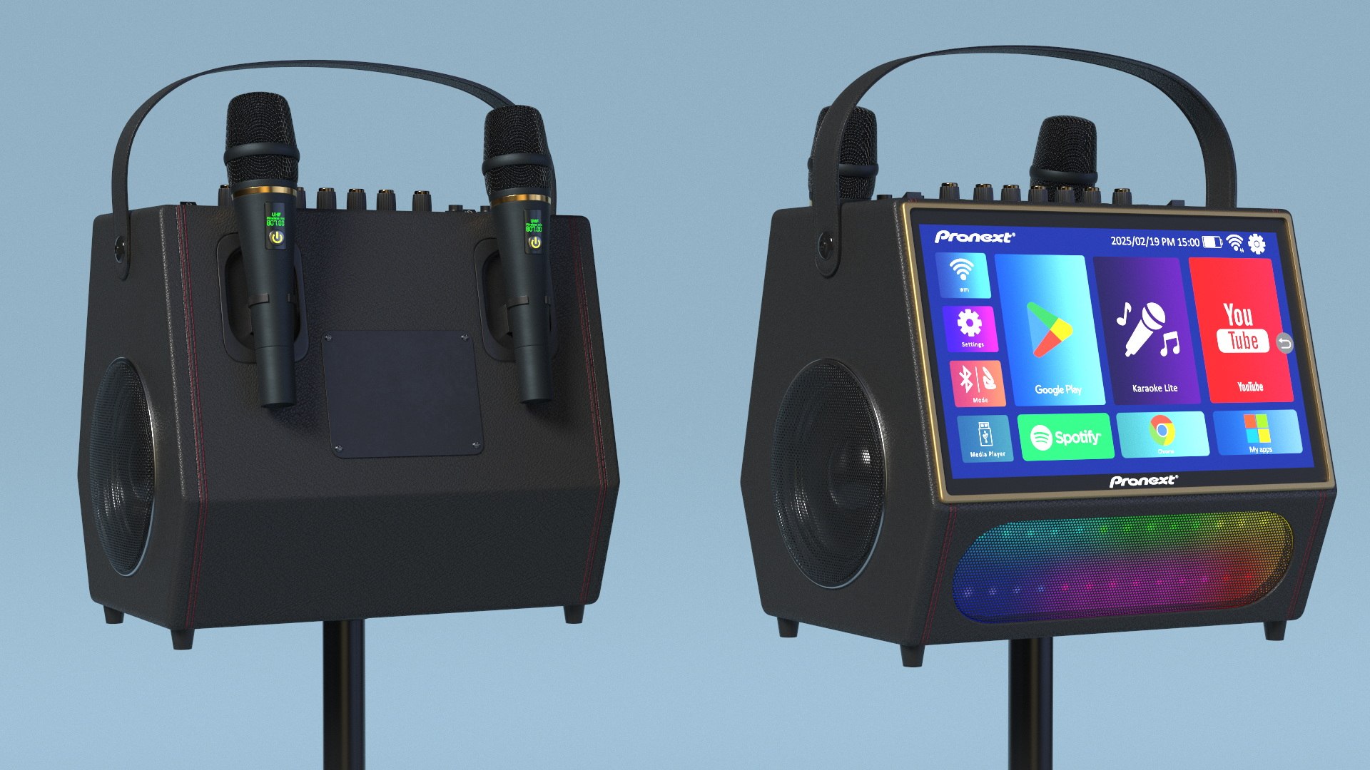 PRONEXT Karaoke Machine On Tripod 3D Model - TurboSquid 2381914