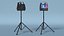 PRONEXT Karaoke Machine on Tripod 3D model
