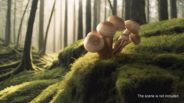 ハニーアガリック3Dモデル - TurboSquid 2217226