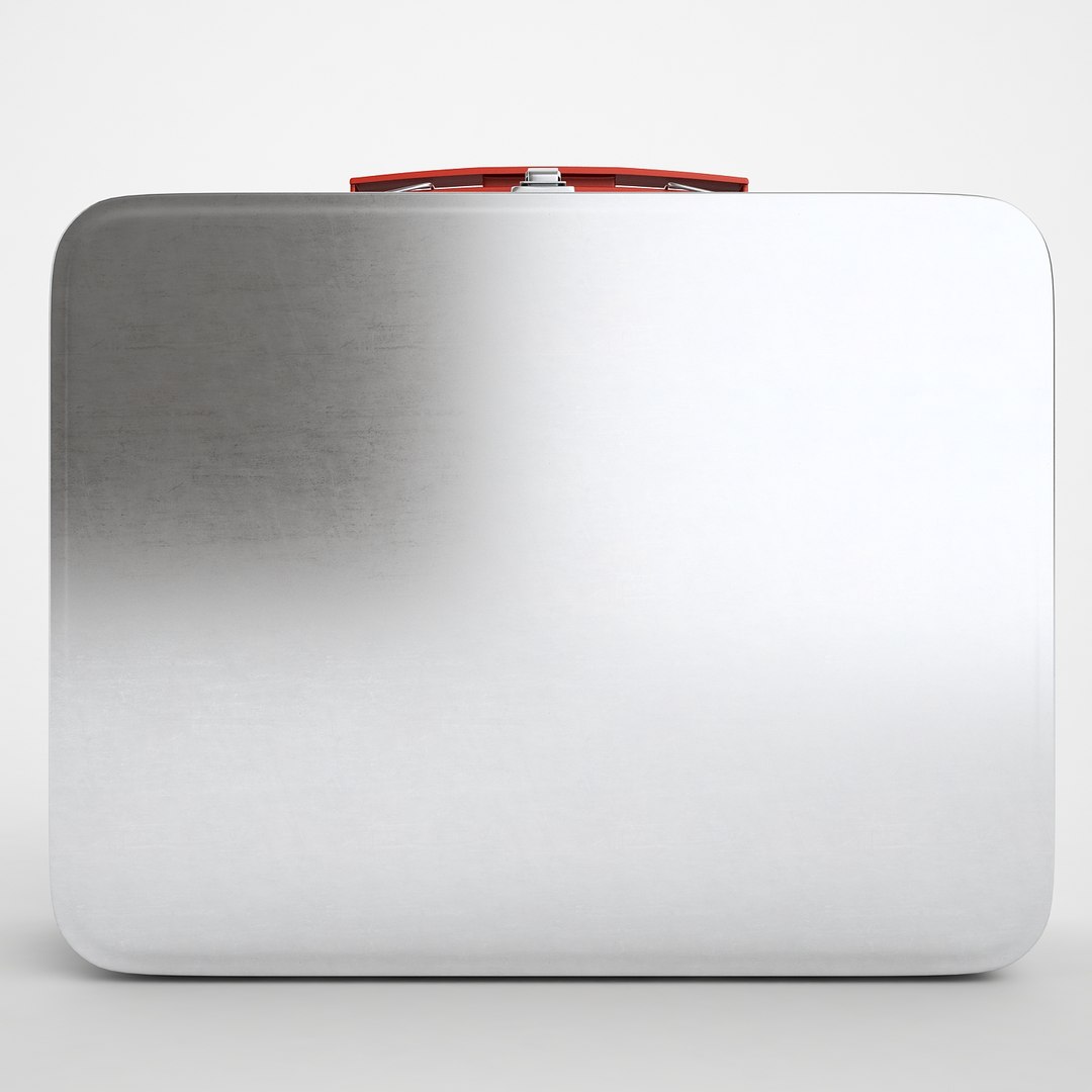 3D Metal Lunch Box Model - TurboSquid 1155405