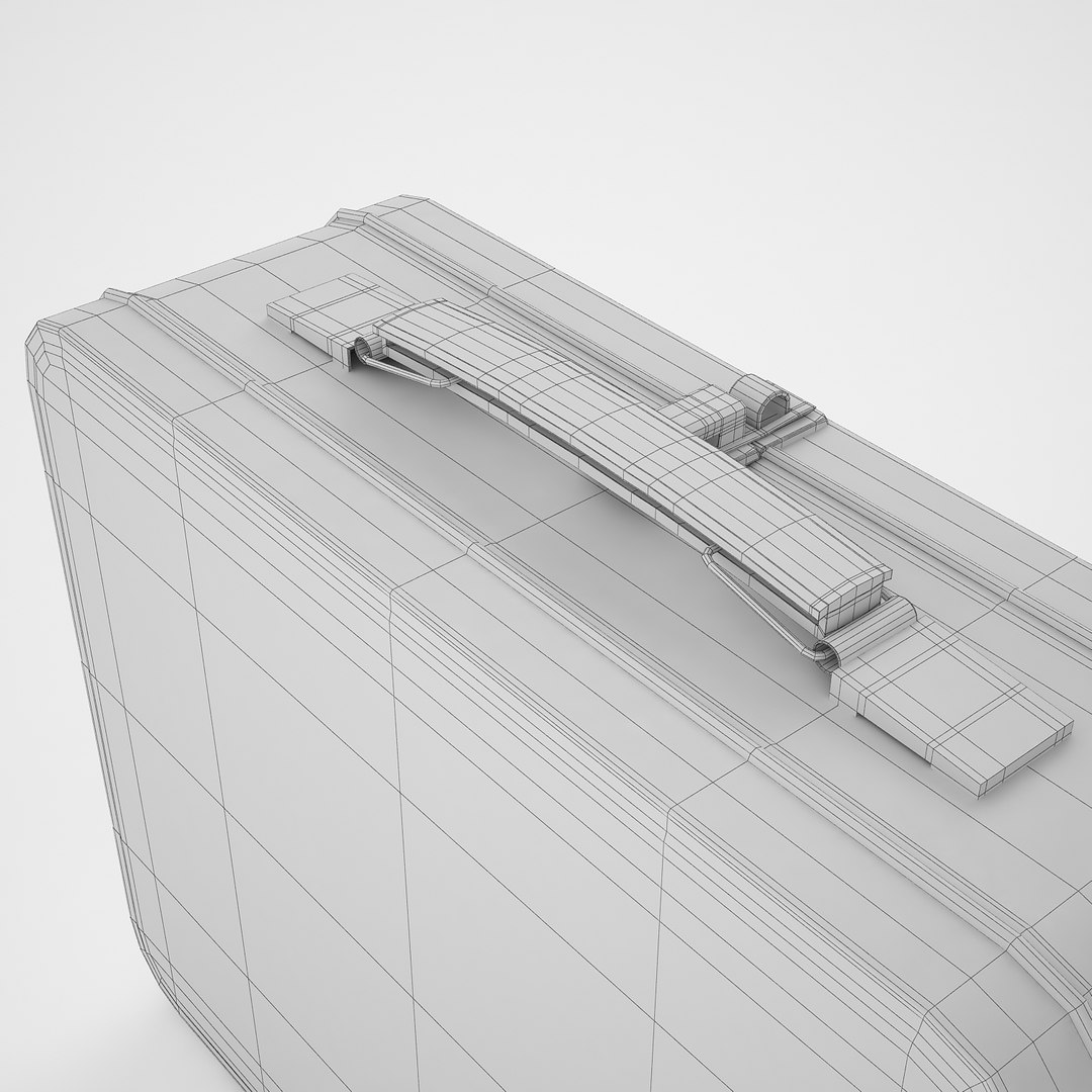 3D Metal Lunch Box Model - TurboSquid 1155405