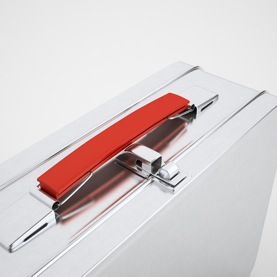3D Metal Lunch Box Model - TurboSquid 1155405