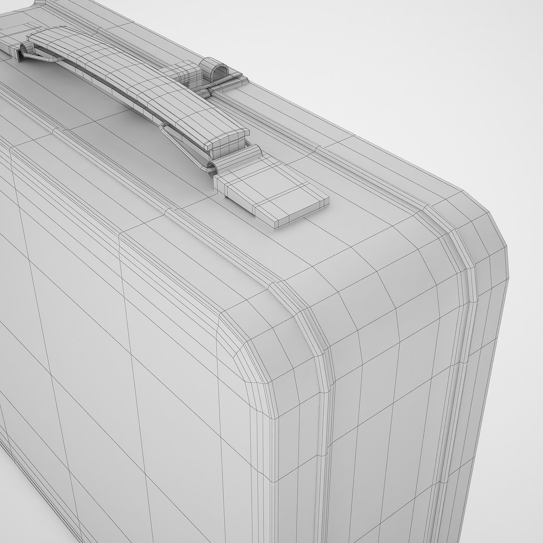 3D Metal Lunch Box Model - TurboSquid 1155405