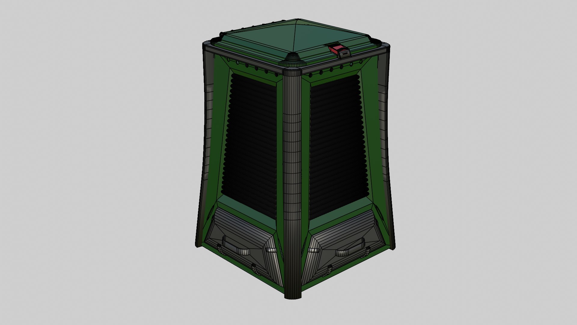 Garden Composter 3D Model - TurboSquid 1902036