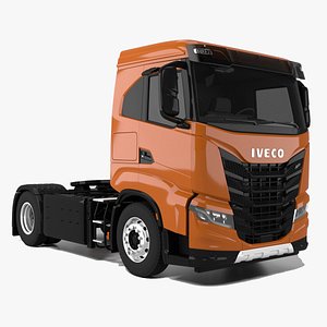 3D Iveco X-Way Tractor Truck model