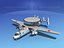 3d grumman e-2c hawkeye